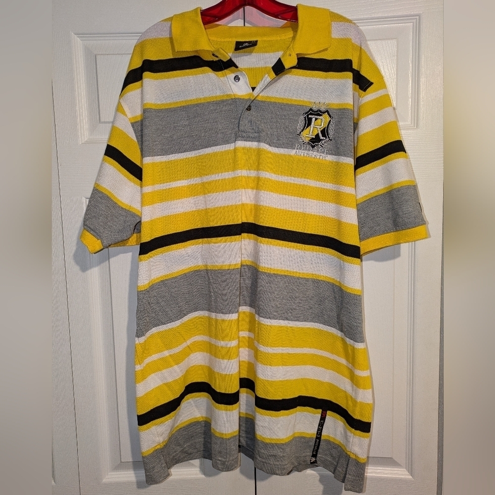 Red ape polo shirt size xl